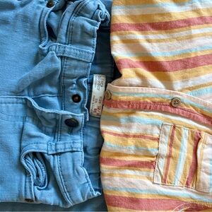 Joe Fresh Multicolor Striped Shirt